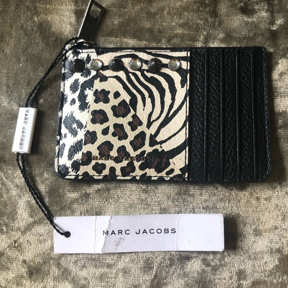 Marc Jacobs Handbags - 💫SOLD💫 MARC JACOBS Animal Print Zip Wallet